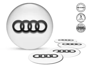 Audi Adesivi Cerchio Alta Qualità Quantum Edition